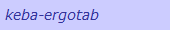 keba-ergotab