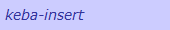 keba-insert